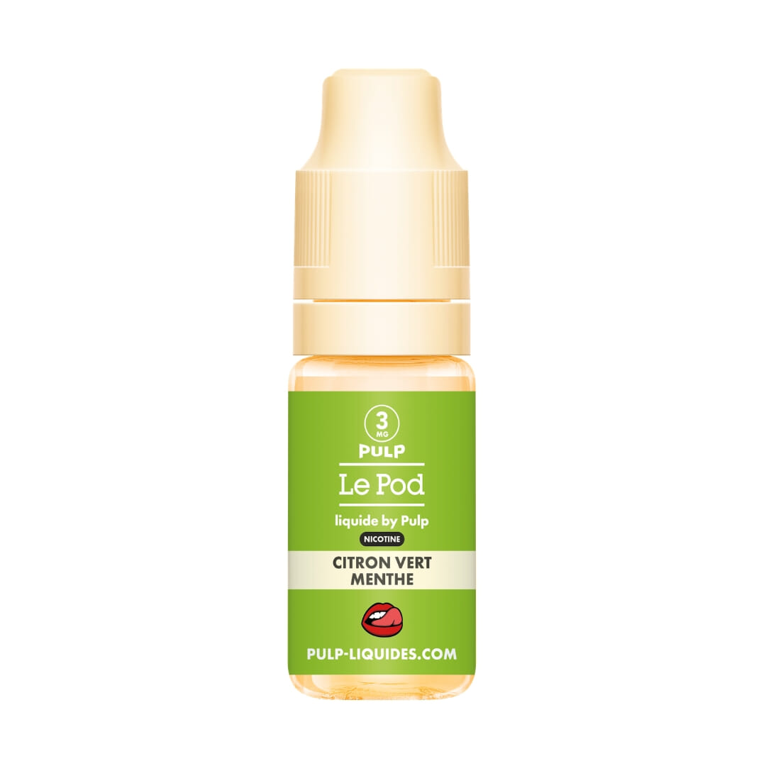 Citron Vert Menthe - Le Pod Liquide Nic Base - Pulp