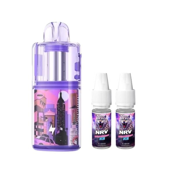 Puff Kloud Geekvape + Strawberry Ice NRV