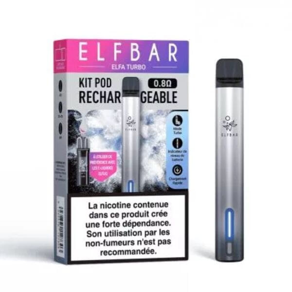 Puff Elfa Turbo Elfbar - 1600 puffs rechargeables