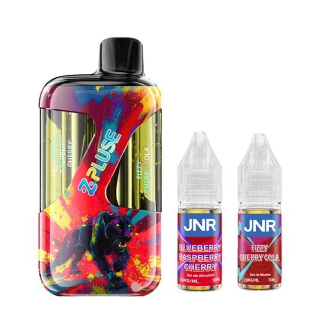 Puff ZPluse 42K - Blueberry Raspberry Cherry - Fizzy Cherry Cola - JNR