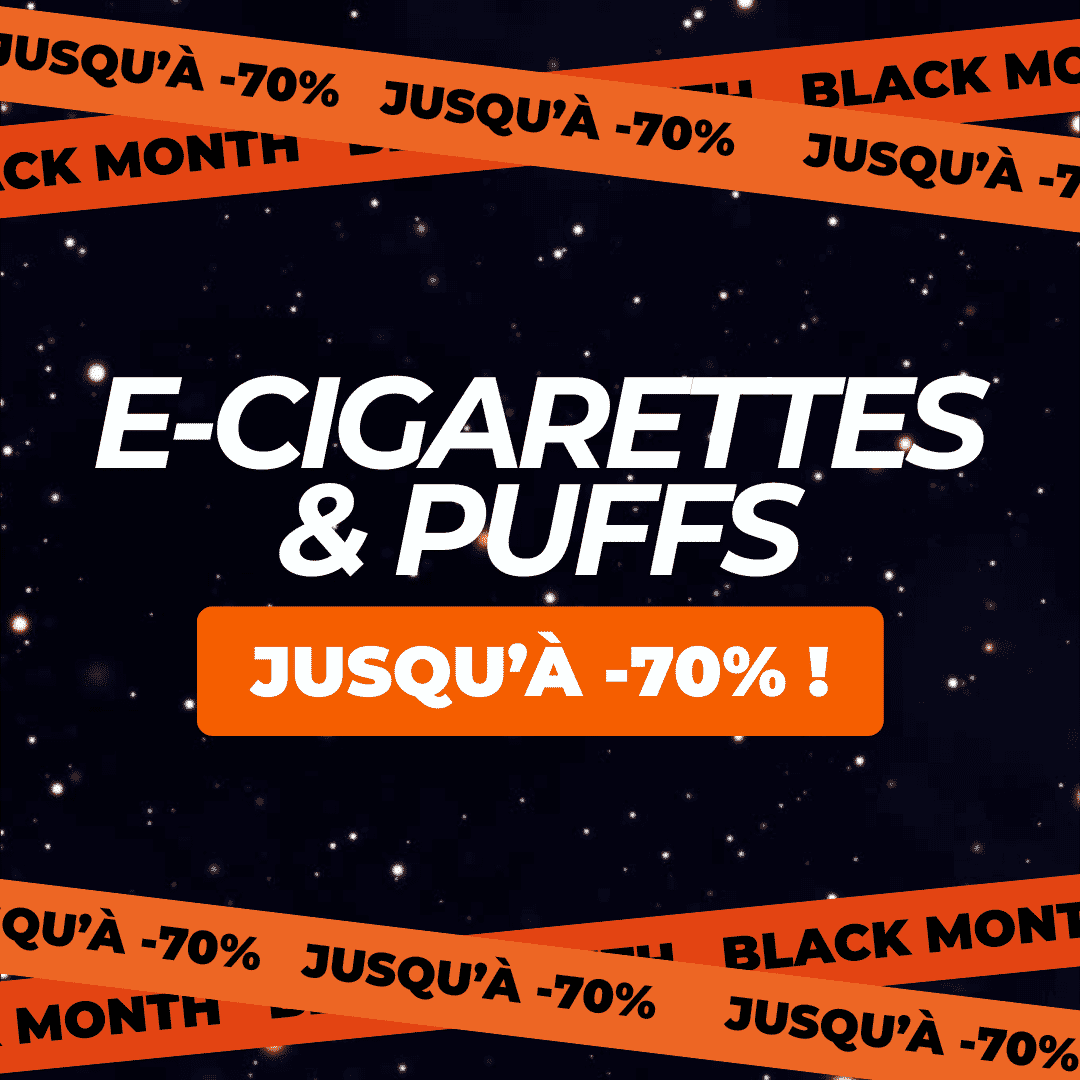 E cigarettes et puffs
